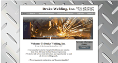 Desktop Screenshot of drakewelding.com